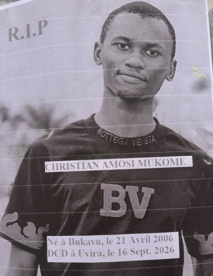 Accident sur le chantier Kilomoni à Uvira : décès confirmé de l’Ir Christian Amosi Mukome