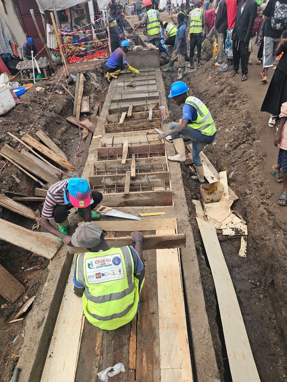 Uvira : à Nakabaka, les travaux d’assainissement sont achevés, place à la chaussée