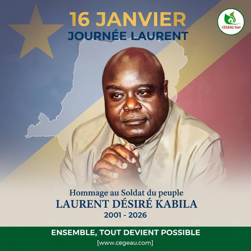 Hommage au Soldat du Peuple : Laurent-Désiré Kabila, une Mémoire Vivante (16 Janvier 2001 - 2026)