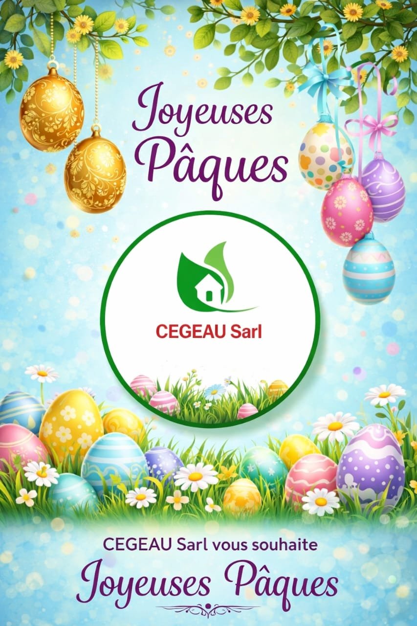 Joyeuses Fêtes de Pâques – CEGEAU SARL