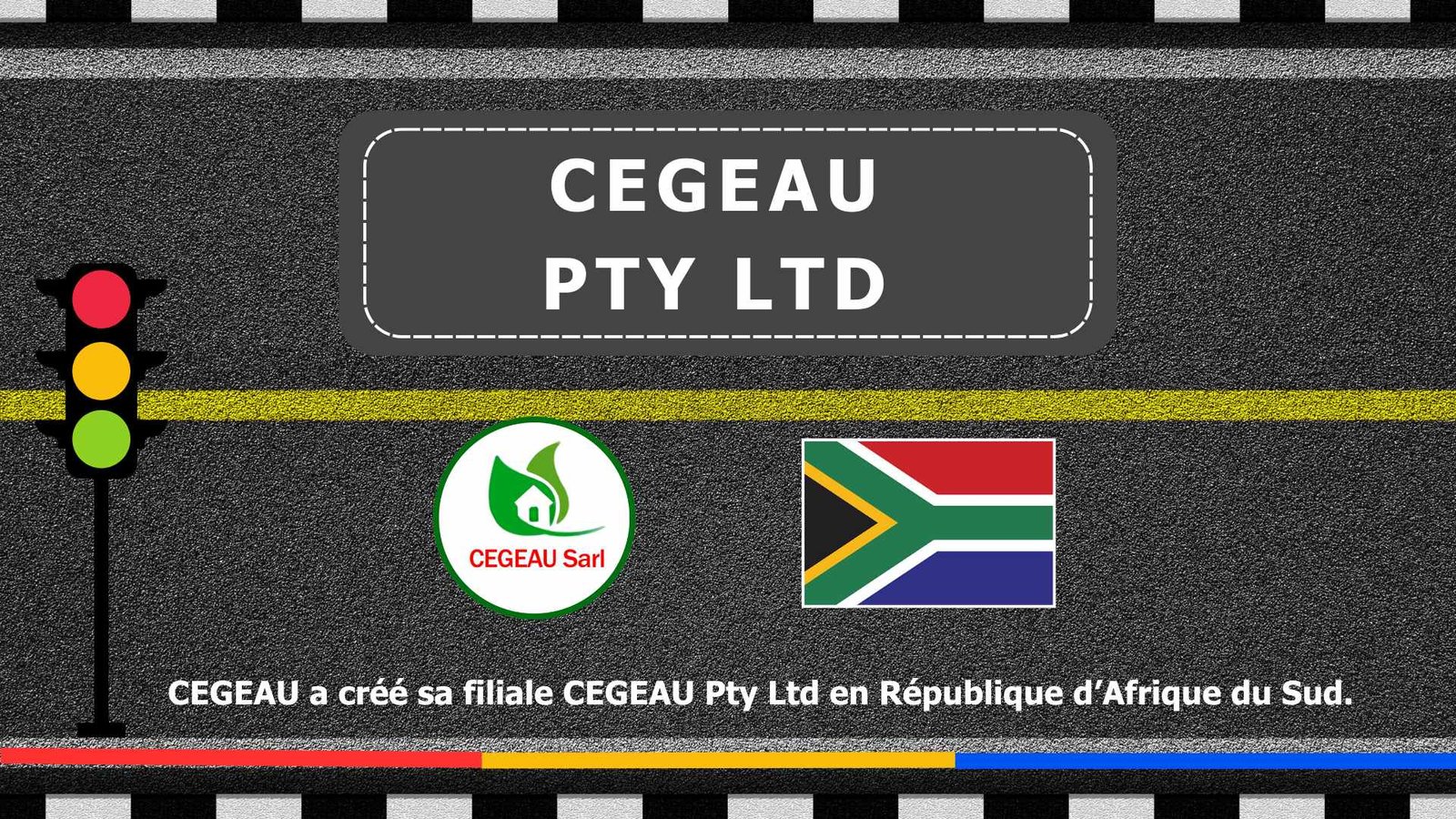 Création de CEGEAU Pty Ltd en Afrique du Sud – Partenariats et projets stratégiques
